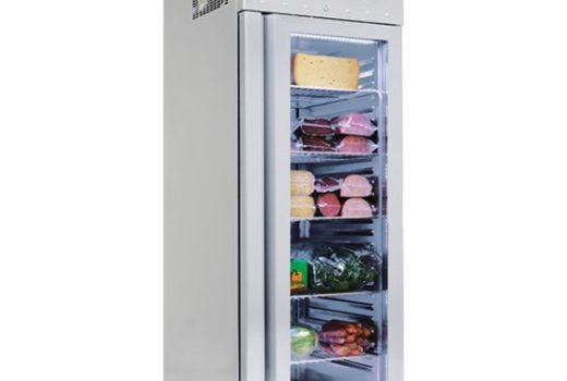 Rozsdamentes üvegajtós hűtővitrin - VN10-G