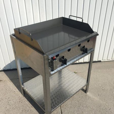 Lapsütő grill rostlap szeletsütő pecsenye sütő gáz üzemű - GG asztali