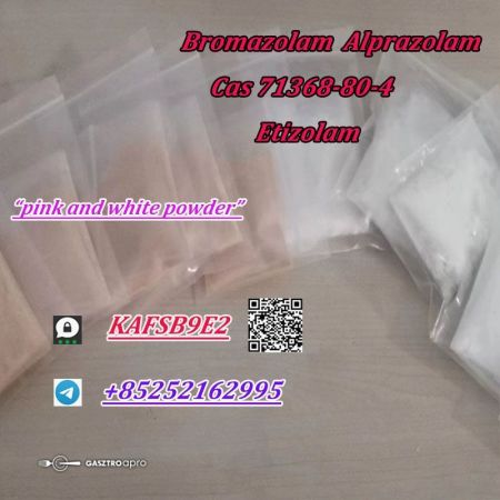 Bromazolam cas 71368-80-4 safety delivery Canada warehouse telegram:+852 52162995