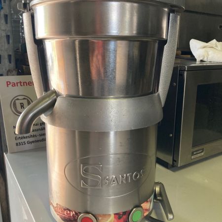 Santos 58 gyümölcsprés, gyümölcs-zöldség centrifuga, 140 liter/óra