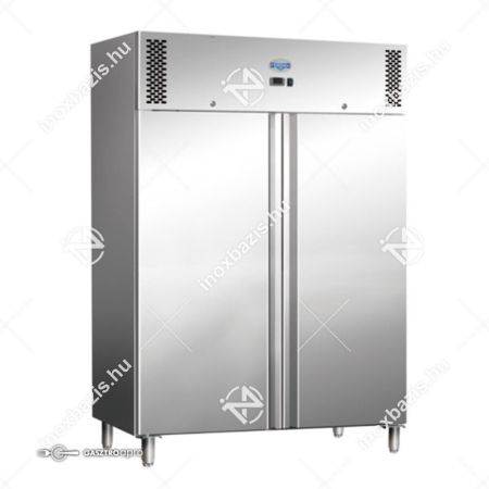 ELADÓ ÚJ! Hűtőszekrény álló 1400 literes rozsdamentes ipari háttérhűtő Ferrara-Cool