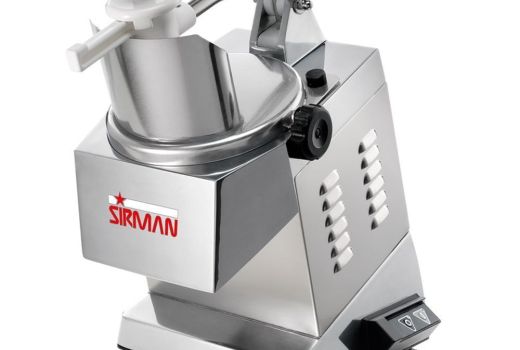 Sirman TM Inox zöldségszeletelő gép, 5 db tárcsával