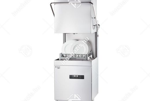 Eladó új! Kalapos "átfutó" ipari mosogatógép 10,8 kW digitális Aqua H5