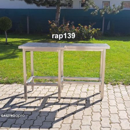 Rozsdamentes munka asztal rap139