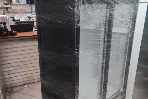 Új állapotú 900 literes Klimasan dupla üvegajtós hűtők garanciával