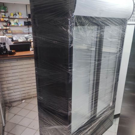 Új állapotú 900 literes Klimasan dupla üvegajtós hűtők garanciával