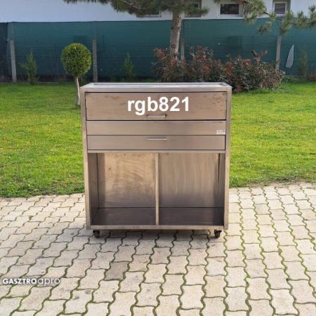 Rozsdamentes hulladéktároló rgb821