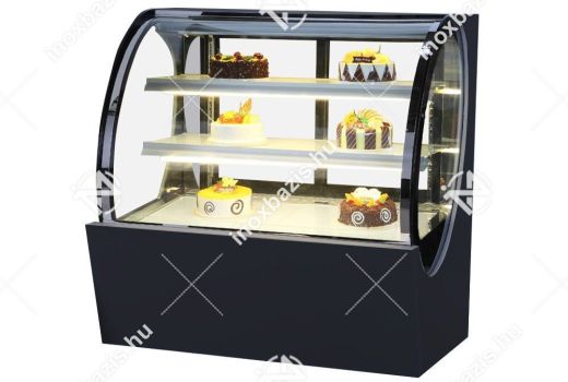 Eladó új! Süteményes cukrász hűtőpult ipari 1500×800×1280mm Ferrara-Cool