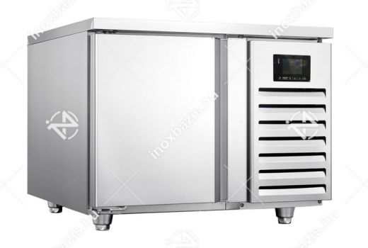 ELADÓ, ÚJ! Ipari Sokkoló hűtő fagyasztó 3 tálcás GN1/1 EVCO HACCP digitális vezérlés