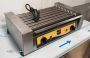 új inox Remta elektromos hengeres virsli kolbász sütő ipari sütőgép hod-dog