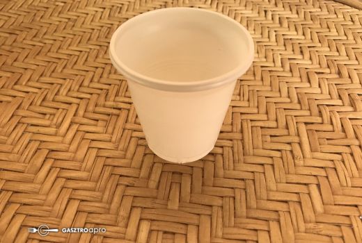 Műanyag pohár, 1,0 dl 1000 db presszós, röviditalos pohár