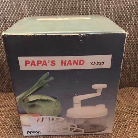 Papa's Hand konyhai aprító, centrifuga eredeti csomagolásban