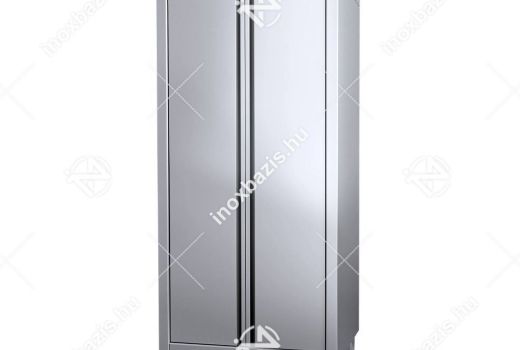 ELADÓ ÚJ! ipari Szekrény nyíló ajtóval rozsdamentes acélból méret: 90x35x196 cm