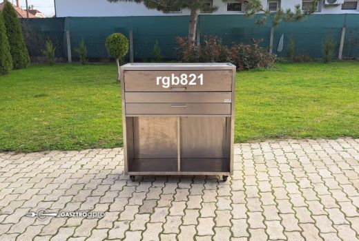 Rozsdamentes hulladéktároló rgb82