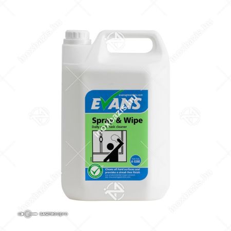 ELADÓ! Üvegtisztító 5 liter (Spray and wipe) Evans