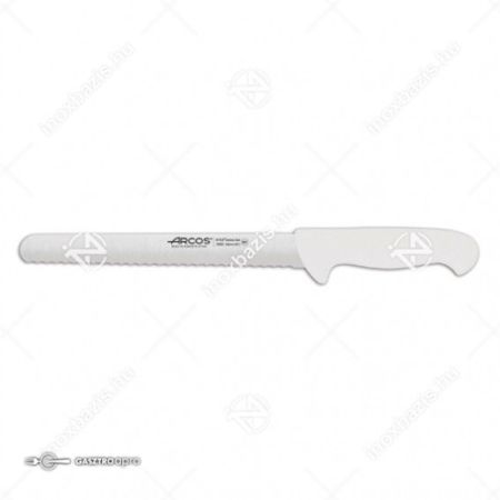 ELADÓ ÚJ! Szeletelő kés recés fehér 25 cm Arcos