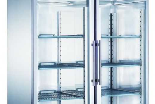 Rozsdamentes hűtővitrin 2 ajtóval -  KH-GN1410TNG