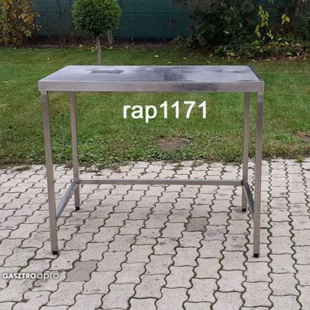 Rozsdamentes munka asztal rap1171