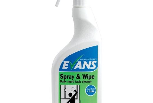 EVANS Spray and Wipe Evans - Üveg és inoxtisztító - 750 ml