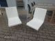 Fehér színű bőrszék, Pedrali Kuadra szék - használt irodabútor