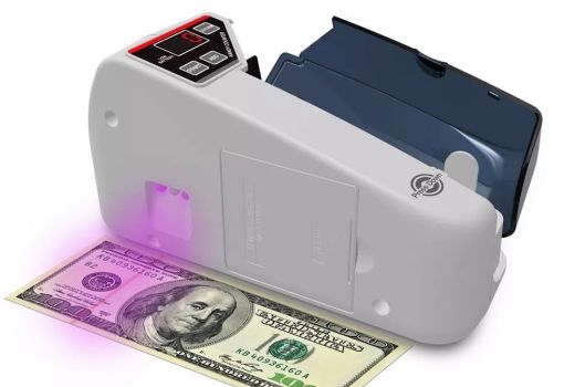 NextCash NC-V30 hordozható, kézi pénzszámoló, bankjegyszámláló gép