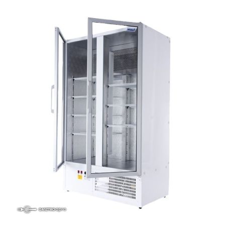 Két üvegajtós hűtővitrin - SCH 1000 S
