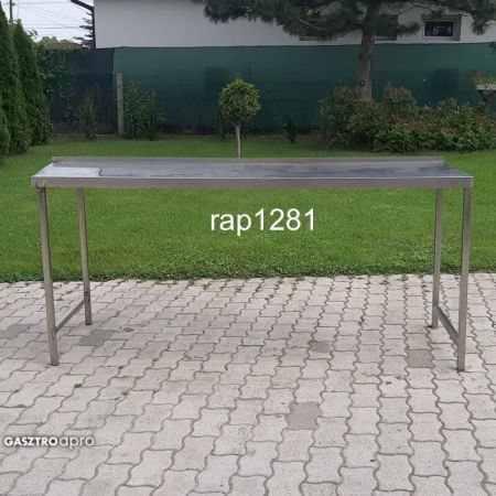 Rozsdamentes munka asztal rap1281