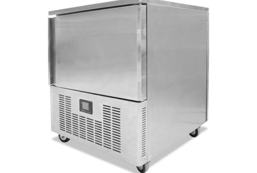 Eladó! Sokkoló hűtő fagyasztó 5 tálcás GN1/1 és 600×400 EVCO HACCP digitális vezérlő ipari használt