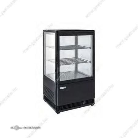 Bemutató hűtővitrin 58 liter fekete Ferrara-Cool
