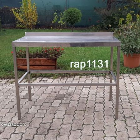 Rozsdamentes munka asztal rap1131