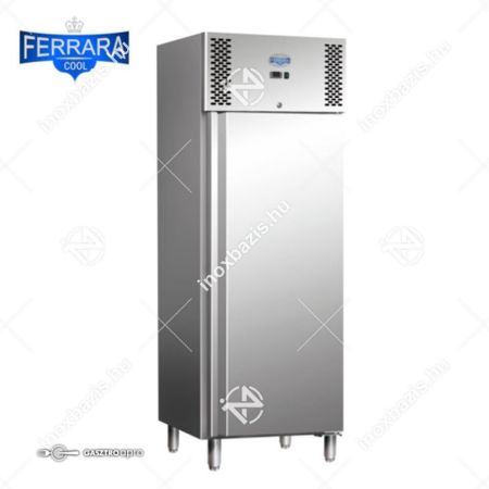 ELADÓ ÚJ! Hűtőszekrény álló 700 literes rozsdamentes ipari háttérhűtő Ferrara-Cool
