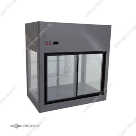 Bemutató hűtővitrin önkiszolgálós 1500x700x1100 mm
