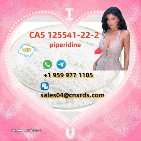 Order piperidine raw powder  white crystalline powder CAS 125541-22-2