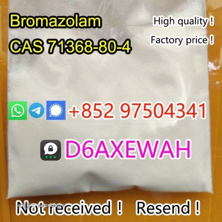 High quality CAS 71368-80-4 Bromazolam for sale