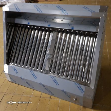 inox ipari nagykonyhai snack 1200 X 700 X 450 mm-es elszivó elszivóernyő páraelszivó