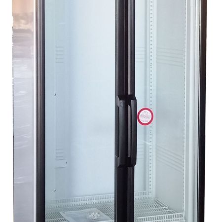 Új-energia takarékos 760 literes dupla üvegajtós hűtők garanciával