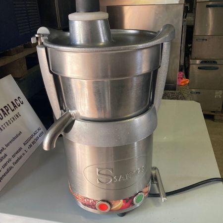 Santos 58 gyümölcsprés, gyümölcs-zöldség centrifuga, 140 liter/óra