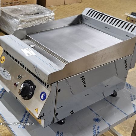 Inox ipari nagykonyhai 40x60x30cm-es pimak szeletsűtő rostlap grillsütő