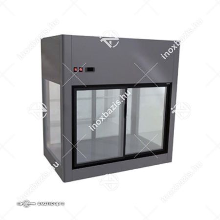 Eladó új! Bemutató ipari hűtővitrin önkiszolgálós 1500x700x1100 mm