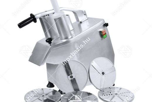 ELADÓ ÚJ, ipari Zöldségszeletelő, sajtreszelő gép 5 különböző tárcsával Ferrara