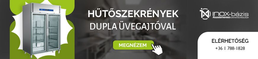HŰTÉSTECHNIKA / Üveges hütő -  InoxBázis