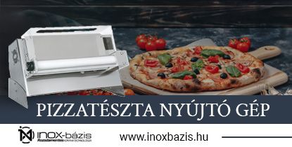 KONYHAGÉPEK / Pizza előkészítőgépek, Pizzanyútó gépek, - InoxBázis